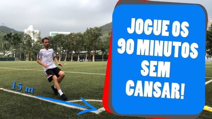 Planilha de treino para melhorar o condicionamento no futebol, treinos