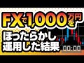 【副業OK】FXでプロが1,000万をほったらかし運用した結果、いくら資産が増えた？