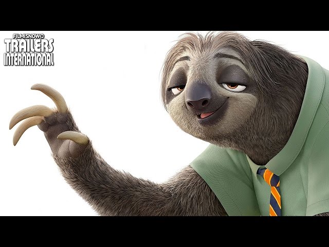 Atendentes são preguiças no novo trailer da animação Zootopia - Cinema  com Rapadura