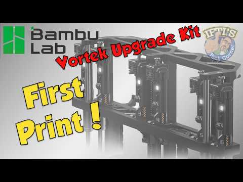 #06 Bambulab H2D - H2C Vortek Upgrade Kit : Initial Setup & Print!