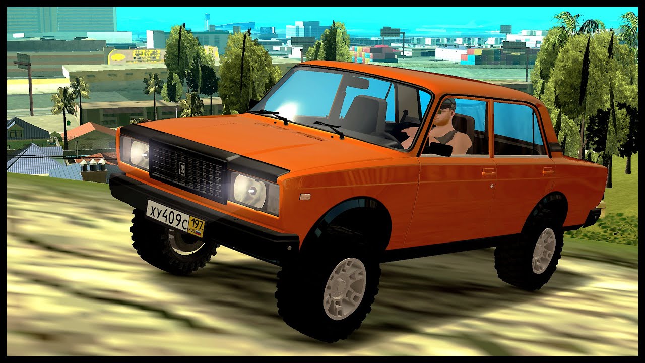 ВАЗ 2107 КРОСС! НОВАЯ КЛАССИКА! - MTA Radmir - YouTube