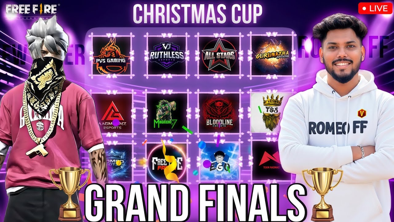 🥵 5000 PRICE GRAND FINAL CC CUP OF ROMEO FF 💥 TN TOP TOURNAMENT TEAMS PLAYING  💢 FW JOKER COMMENTRY
