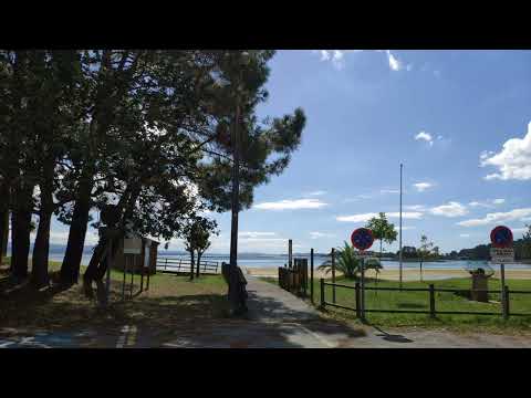 Club Motorhome Aire Videos - Playa Manons, Boiro, A Coruna, Galicia, Spain