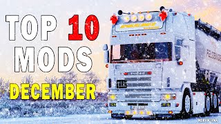 TOP 10 ETS2 MODS - DECEMBER 2022 | Euro Truck Simulator 2 Mods