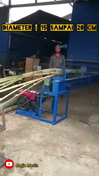 Jogja Mesin punya alat pembelah bambu