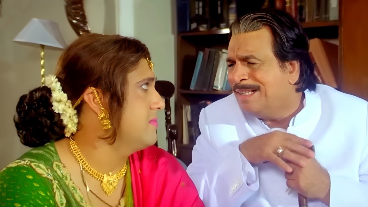 इस उम्र में ये सब करोगे तो अटैक आ जाएगा बूढ़े, डंडा पकड़कर बैठ जाओ | Govinda aunty no 1 comedy