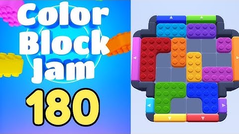 Color Block Jam Level 180 Solution Walkthrough