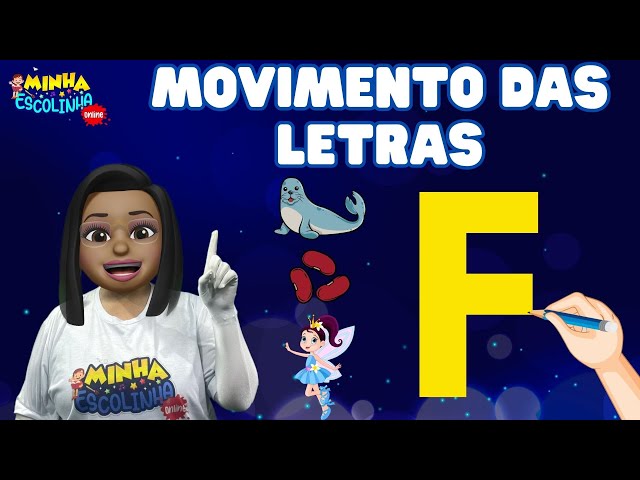 Letra F G5 - Educação Infantil - Videos Educativos - Atividades para Crianças