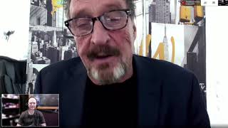 John McAfee - On the Run and coming to Australia for StartCon in November