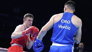 Gabrijel Veočić (CRO) vs. Dmitri Cosciug (MDA) European Boxing Championships 2024 QF's (80kg)