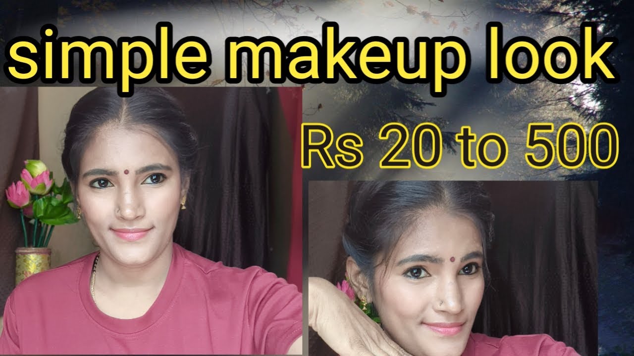 Simple makeup look l easy everyday Makeup look l natural makeup 💄 - YouTube