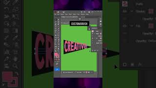 Adobe Illustrator Custom Brush Tutorial (Easy & Fast!) #shorts #trending #viralshorts #shortsfeed