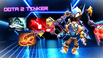 Shiva Guard Gameplay Tinker | Highlight Dota 2 Tinker