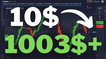 FLIP 10$ INTO 1003$ + IN 1 MINUTE HEIKEN ASHI CANDLES STRATEGY | POCKET OPTION STRATEGY