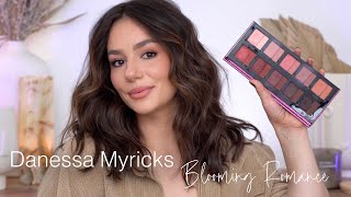 DANESSA MYRICKS BLOOMING ROMANCE PALETTE: As Good As The First One?! Two Eyelooks, Lips & Cheeks