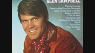 Video voorbeeld van "Glen Campbell -  If You Go Away"