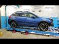 Subaru Crosstrek.  День ремонта первый. Вытяжка лонжеронов.