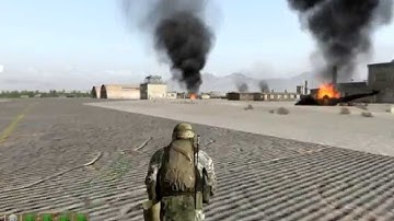ArmA 2 Operation Arrowhead  Mass Helicopter insertion under fire intro sequence