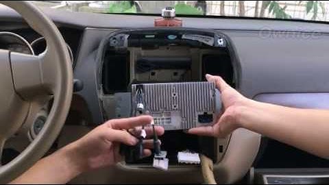 Ownice C300 Universal 2 Din Android Car DVD Navigation - Installation S7001T