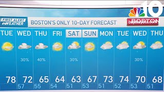 Boston gets a taste of summer-like weather today