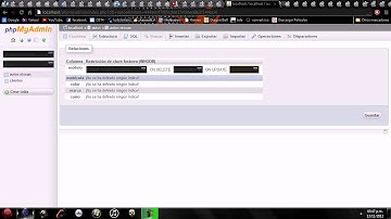 como relacionar tablas con el servidor wampserver
