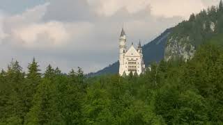 Озеро у королевских замков в Альпах ( Alpsee ) video 2
