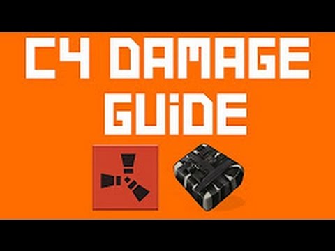 RUST: RAIDING GUIDE FOR BEGINNERS! (C4 DAMAGE) - YouTube