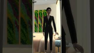 Современный дом в The Sims 4