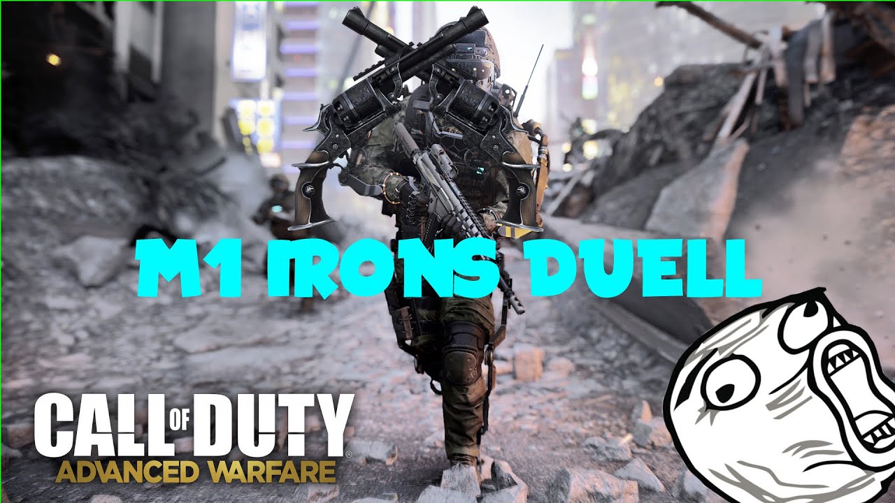 CoD AW M1 Irons Duell ReddyPlayz YouTube