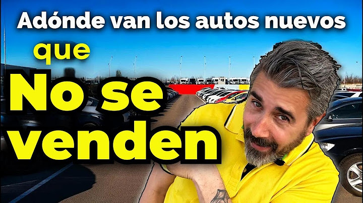 ¿Qué sucede con los autos nuevos que nunca se venden? ¡Te sorprenderá!