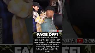 Ishowspeed Gets Bit By A Dog During Stream In South Korea!