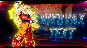 Nikovax Text Animation | After Effects Tutorial