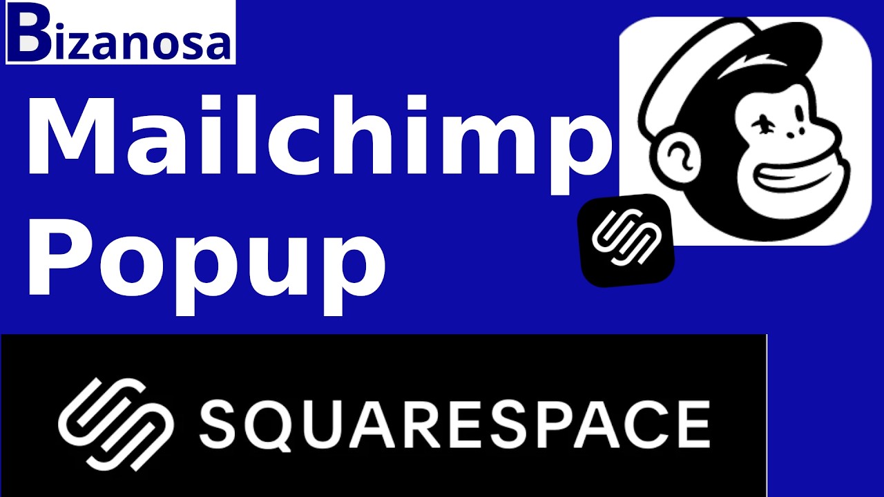 Add Mailchimp Popup form to Squarespace.#mc #email #popup