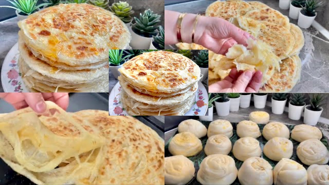 MSEMEN EXPRESS POUR DÉBUTANTS | Recette meloui Facile Cuisine Marocaine Ramadan 2022crepes marocaine