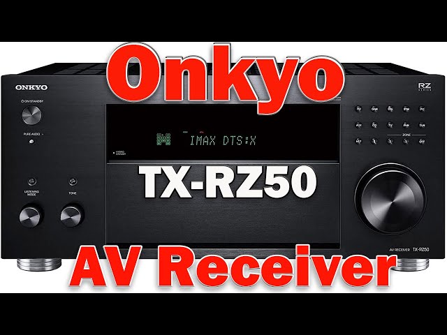 ONKYO ONKYO TX-RZ50 ブラック 9.2-Channel THX Certified AV Receiver ホームシアター