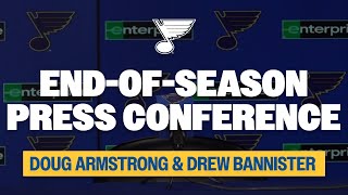 Doug Armstrong, Drew Bannister reflect on 2023-24 season