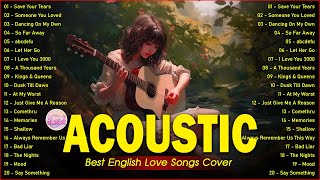 Soft English Acoustic Love Songs Cover Playlist 2024 ❤️ Soft Acoustic Cover Of Popular Love Songs screenshot 4