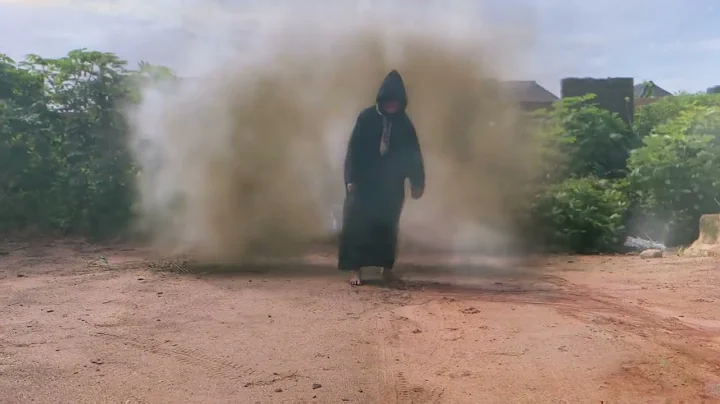 GROWING GRASS VFX SHOT IN LIVE ACTION FOOTAGE WITH ELEMENT 3D