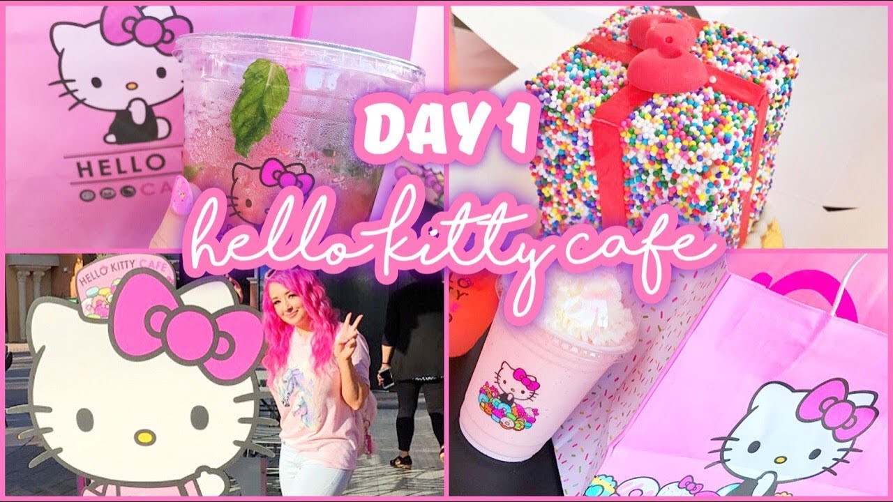 California Day 1 (HELLO KITTY CAFÈ)