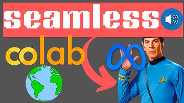 How to run Universal (Speech) Translator on Colab - SeamlessM4T with Web UI