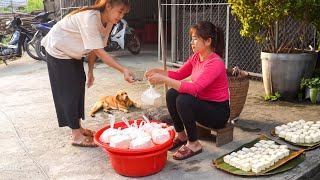 How To Make Handmade Tofu and Take The Tofu Go To Market To Sell - Cooking | Nhất My Bushcraft