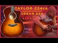 Great looks and tone to match! Taylor 224ce Limited Edition Urban Ash