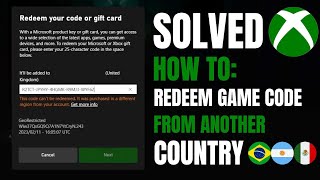 **NEW METHOD** HOW TO REDEEM ANY REGION XBOX CODES FOR CHEAP GAMES AND GAMEPASS!!!! screenshot 5