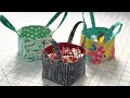 Teensy fabric box basket tutorial  easy