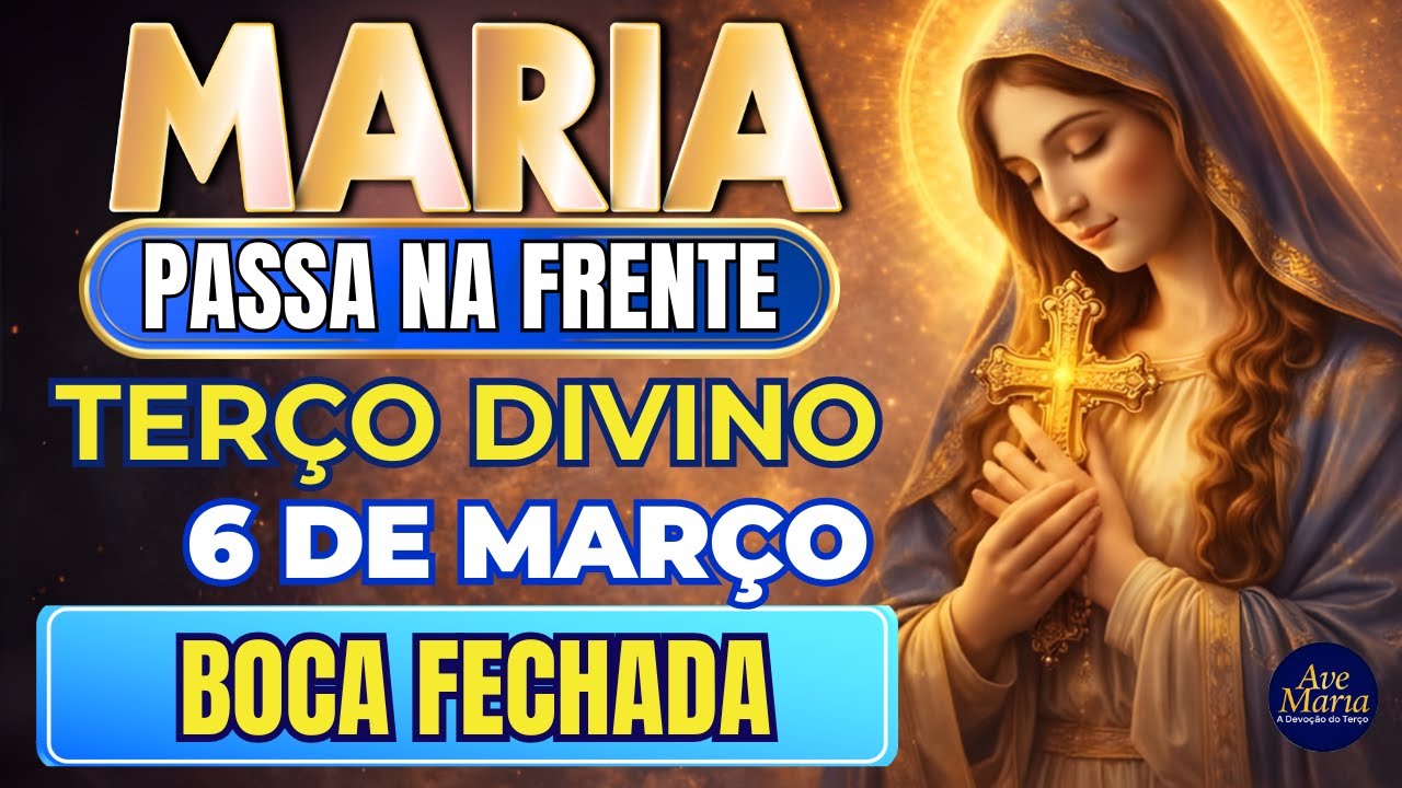 📿 Terço Maria Passa na Frente 🌹 Cale a Fofoca 🙏