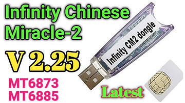Infinity Chinese Miracle-2 MTK/MediaTek v2.25 - MT68xx line, new models and features