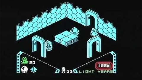 Alien 8 ZX Spectrum walk through