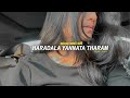 Haradala Yannata Tharam- Slowed + Reverb