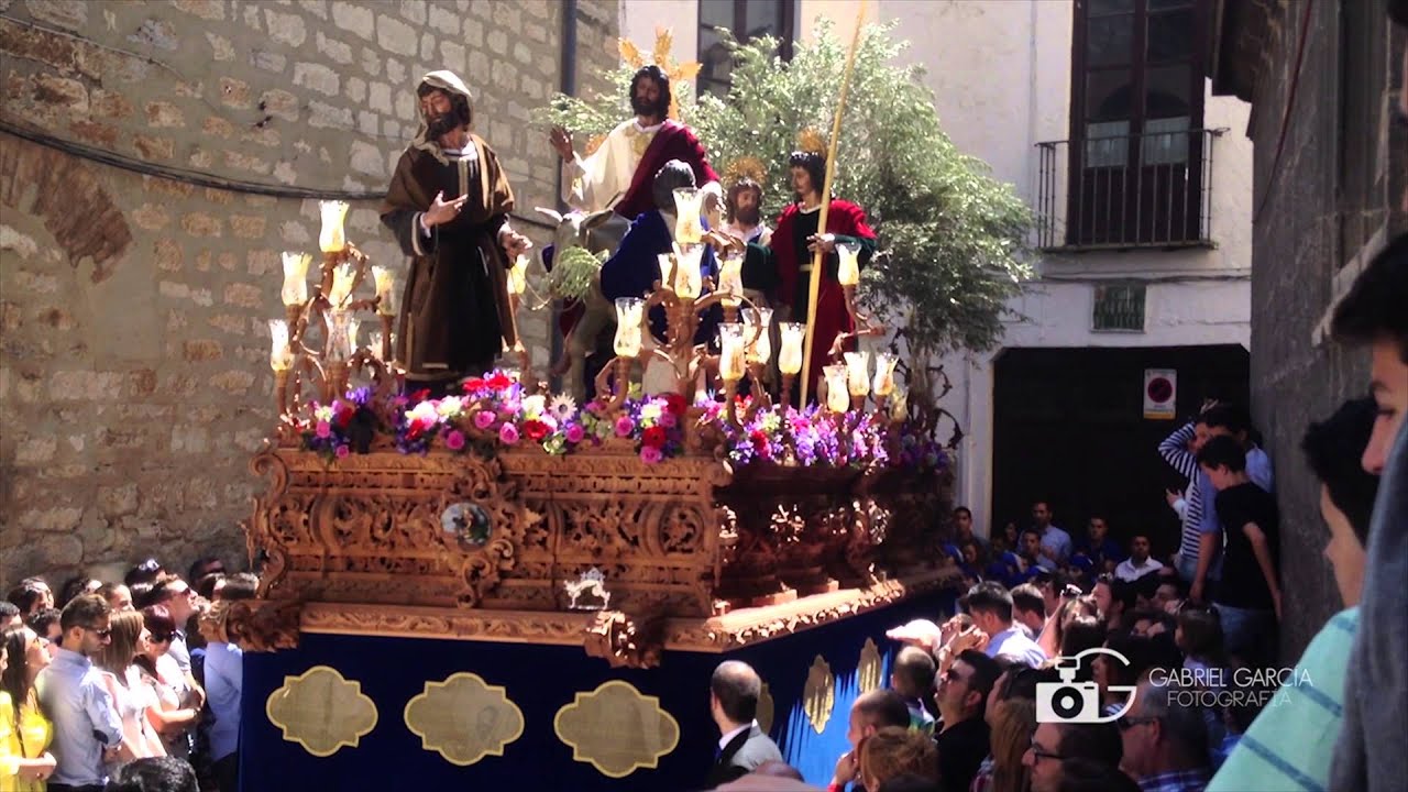 NUESTRO PADRE JESÚS DE LA SALUD ALMENAS 2014 JAÉN - Audio y Video bajo las trabajaderas - HD