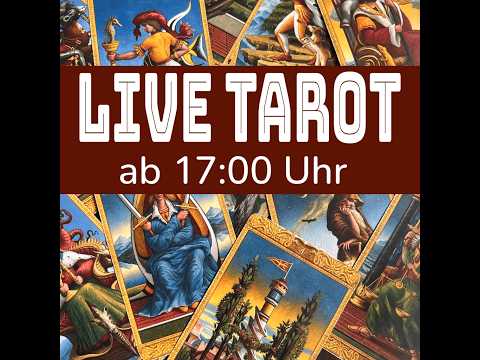 LIVE Tarot-Session Donnerstag, 09.07.2026 um 17:00 Uhr